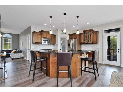 39328 Range Road 15, Rural Lacombe County, AB - Indoor Photo Showing Kitchen With Upgraded Kitchen