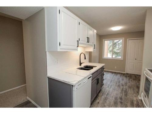 7-80 Piper Drive, Red Deer, AB - Indoor Photo Showing Kitchen With Double Sink