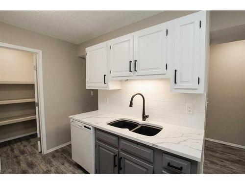 7-80 Piper Drive, Red Deer, AB - Indoor Photo Showing Kitchen With Double Sink