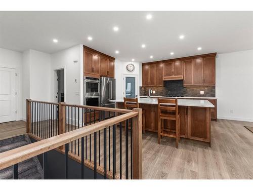 16 Vireo Avenue, Olds, AB - Indoor Photo Showing Kitchen With Upgraded Kitchen