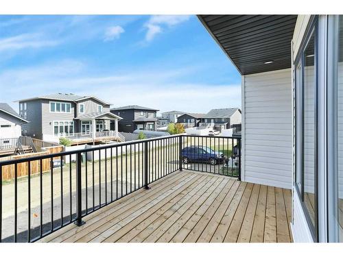 50 Larose Crescent, Red Deer, AB - Outdoor With Deck Patio Veranda With Exterior