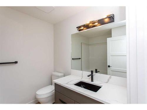 49 Tranter Street, Red Deer, AB - Indoor Photo Showing Bathroom