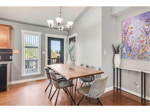 25 Regent Close, Lacombe, AB - Indoor Photo Showing Dining Room