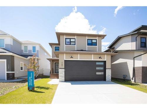 140 Emerald Drive, Red Deer, AB - Outdoor With Facade