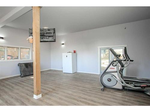 36370 Range Road 265, Rural Red Deer County, AB - Indoor Photo Showing Gym Room