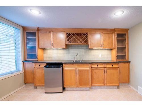 23 Victor Close, Red Deer, AB - Indoor Photo Showing Kitchen With Double Sink