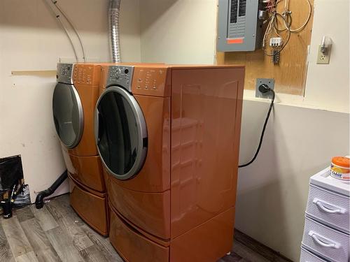 5007/5009 53 Street, Rocky Mountain House, AB - Indoor Photo Showing Laundry Room