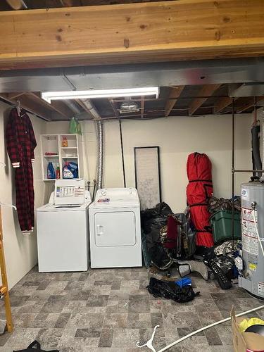 5007/5009 53 Street, Rocky Mountain House, AB - Indoor Photo Showing Laundry Room