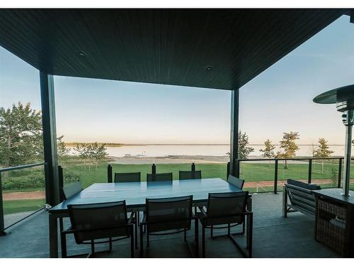 133 Lakeshore Drive, Rural Camrose County, AB - Outdoor With Body Of Water With Deck Patio Veranda With Exterior