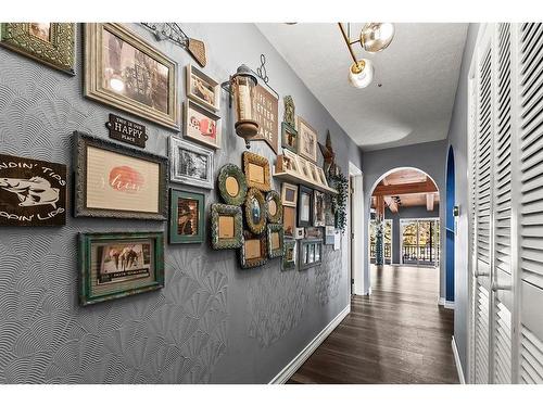 63 Warbler Close, Half Moon Bay, AB - Indoor Photo Showing Other Room With Fireplace