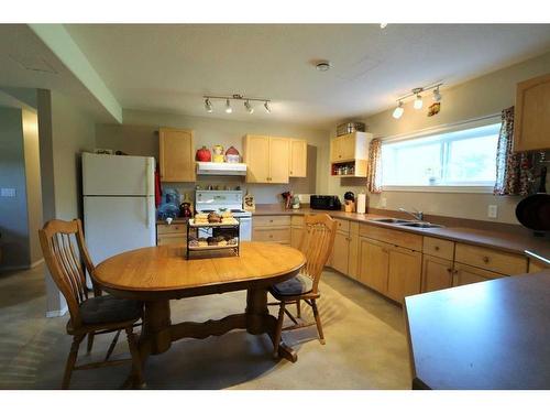 42474 Range Road 220 Range, Rural Camrose County, AB - Indoor Photo Showing Kitchen With Double Sink