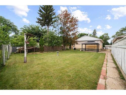 5007 56 Street, Camrose, AB - Outdoor With Backyard