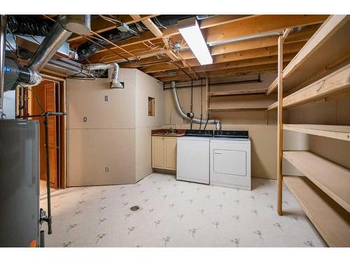 A,B-5206 49 Street, Camrose, AB - Indoor Photo Showing Basement