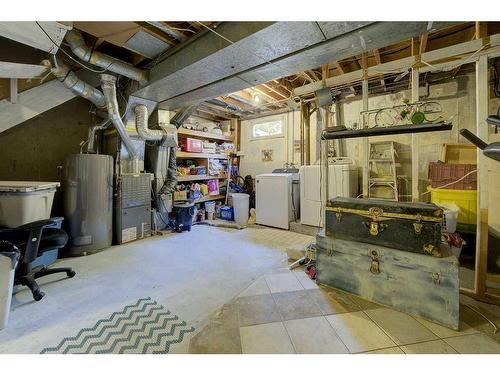 16 Mcintosh Avenue, Red Deer, AB - Indoor Photo Showing Basement