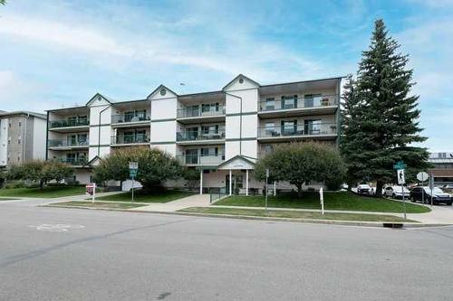 307-4614 47A Avenue, Red Deer, AB - Outdoor With Balcony With Facade