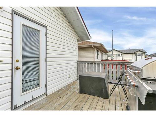 46 Westgate Crescent, Blackfalds, AB - Outdoor With Deck Patio Veranda With Exterior