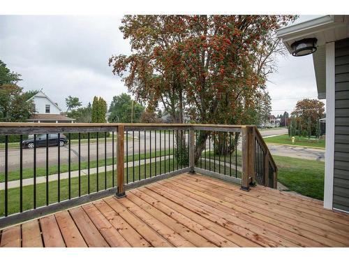 5503 53 Avenue, Lacombe, AB - Outdoor With Deck Patio Veranda With Exterior