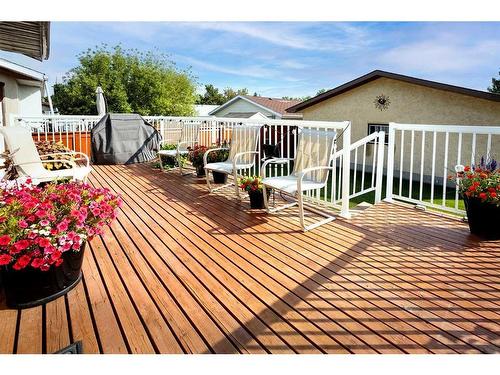 6515 50 Avenue, Camrose, AB - Outdoor With Deck Patio Veranda With Exterior