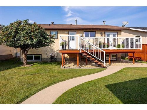 6515 50 Avenue, Camrose, AB - Outdoor With Deck Patio Veranda