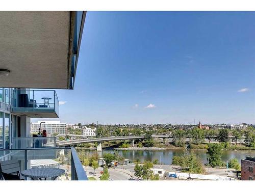 604-519 Riverfront Avenue Se, Calgary, AB - Outdoor With Body Of Water With View