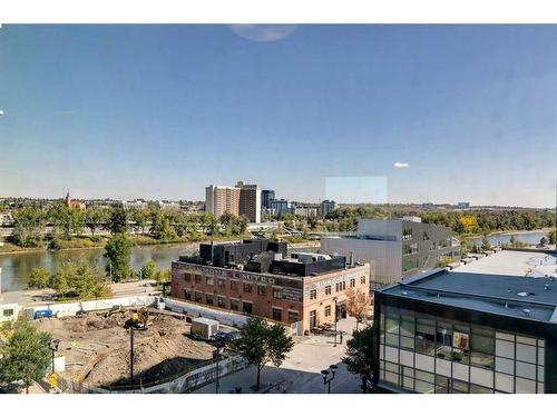 604-519 Riverfront Avenue Se, Calgary, AB - Outdoor With Body Of Water With View