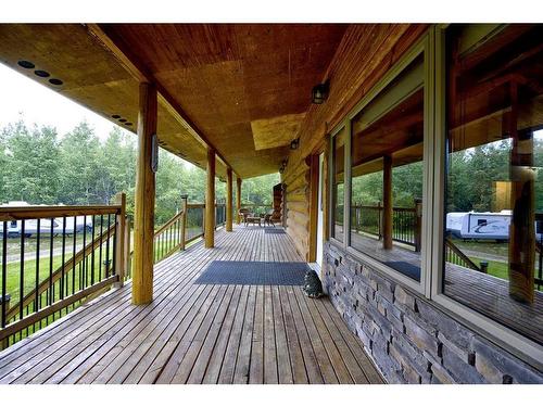 445075 Range Road 10, Rural Ponoka County, AB - Outdoor With Deck Patio Veranda With Exterior