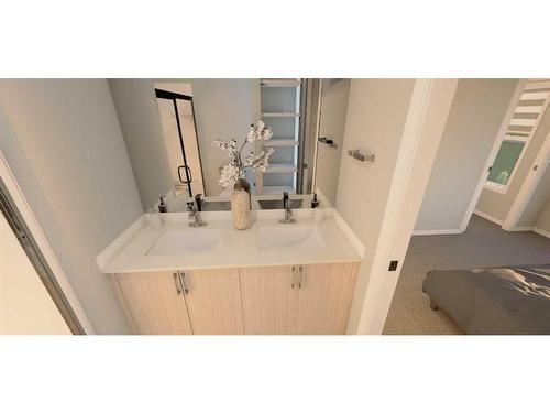 103-285 Chelsea Court, Chestermere, AB - Indoor Photo Showing Bathroom