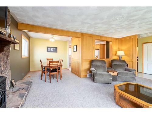 103 Nolan Street, Red Deer, AB - Indoor Photo Showing Other Room With Fireplace