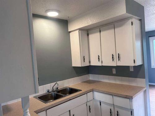 47 97 Avenue, Grande Cache, AB - Indoor Photo Showing Kitchen With Double Sink