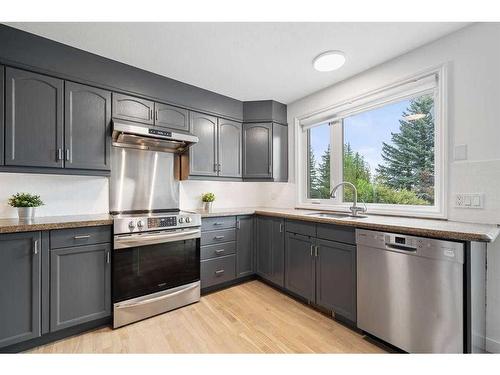 14306 Evergreen Street Sw, Calgary, AB - Indoor Photo Showing Kitchen With Upgraded Kitchen