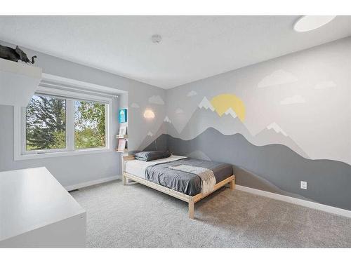 14306 Evergreen Street Sw, Calgary, AB - Indoor Photo Showing Bedroom