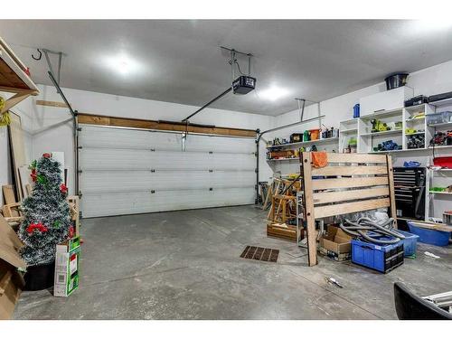 25 Dumas Crescent, Red Deer, AB - Indoor Photo Showing Garage