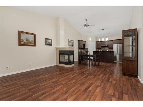 9-5021 34 Avenue, Camrose, AB - Indoor With Fireplace