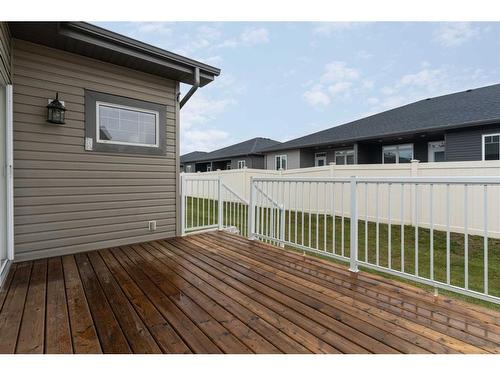 9-5021 34 Avenue, Camrose, AB - Outdoor With Deck Patio Veranda With Exterior