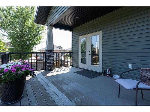 5602 24 Avenue Close, Camrose, AB - Outdoor With Deck Patio Veranda With Exterior