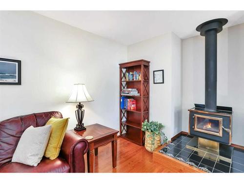 42 Gilbert Crescent, Red Deer, AB - Indoor With Fireplace