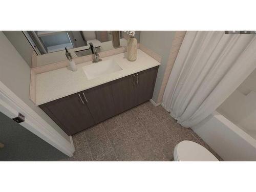 104-285 Chelsea Court, Chestermere, AB - Indoor Photo Showing Bathroom