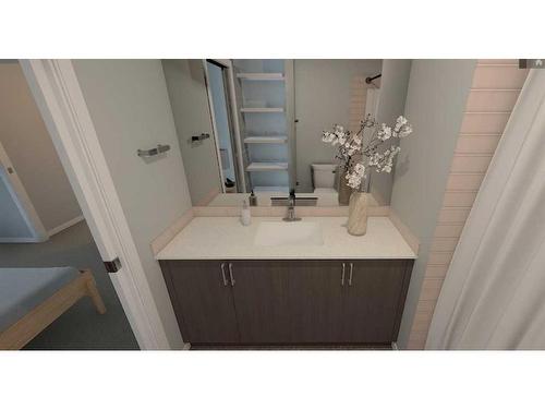 104-285 Chelsea Court, Chestermere, AB - Indoor Photo Showing Bathroom