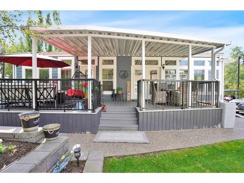 140-10032 Township Road 422, Rural Ponoka County, AB - Outdoor With Deck Patio Veranda