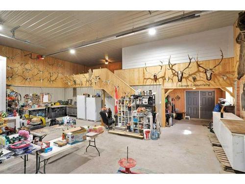 353022 Range Road 4-3, Rural Clearwater County, AB - Indoor Photo Showing Garage