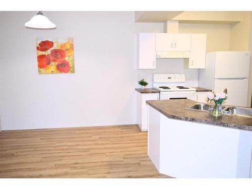 105-80 Kelloway Crescent, Red Deer, AB - Indoor Photo Showing Kitchen With Double Sink