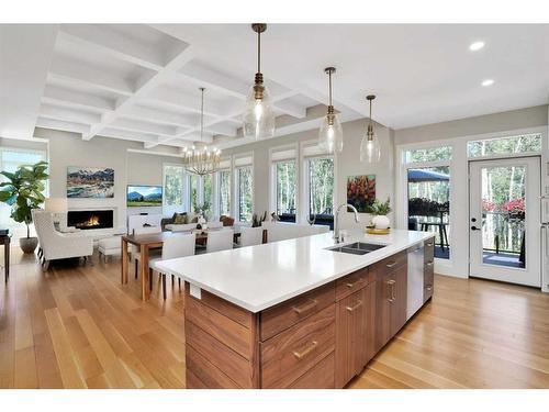 8 Sweetgrass Place, Sylvan Lake, AB - Indoor Photo Showing Kitchen With Double Sink