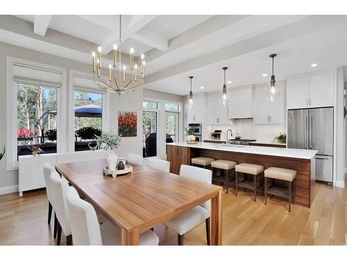 8 Sweetgrass Place, Sylvan Lake, AB - Indoor Photo Showing Dining Room