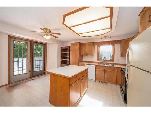 88 Dunham Close, Red Deer, AB - Indoor Photo Showing Kitchen With Double Sink