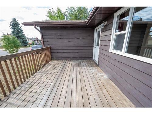 46 Grant Street, Red Deer, AB - Outdoor With Deck Patio Veranda With Exterior