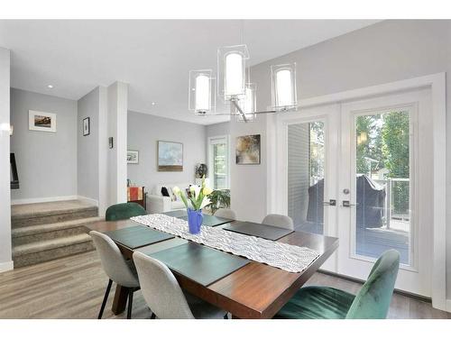 4607 45 Street, Red Deer, AB - Indoor Photo Showing Dining Room