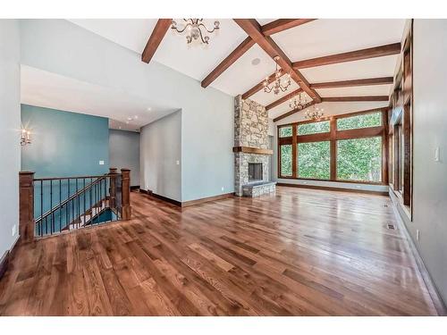 12 Cronquist Close, Red Deer, AB - Indoor Photo Showing Other Room With Fireplace