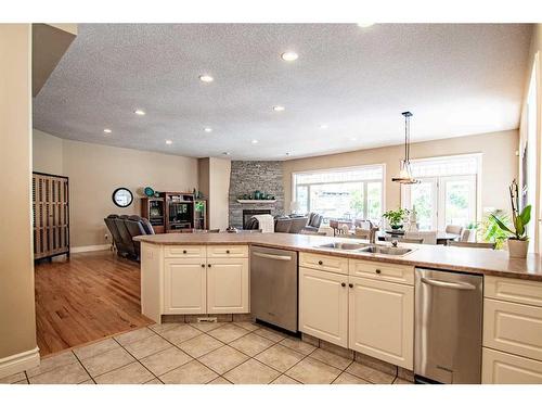 6240 Cronquist Drive, Red Deer, AB - Indoor Photo Showing Kitchen With Double Sink