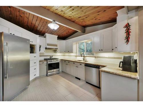 9 Cronquist Close, Red Deer, AB - Indoor Photo Showing Kitchen With Stainless Steel Kitchen