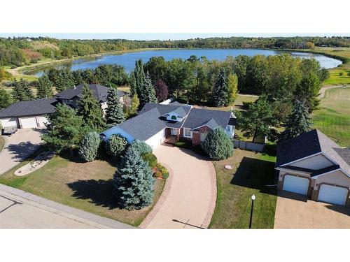 6046 47 Street, Innisfail, AB - Outdoor With Body Of Water With View